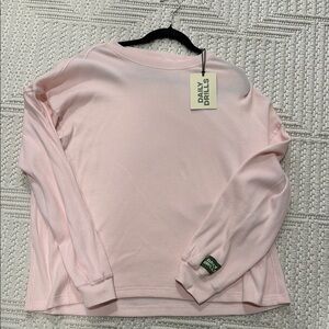Daily Drills Light Pink Sweatshirt
